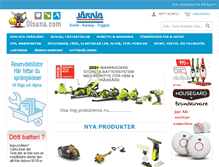 Tablet Screenshot of olsana.com